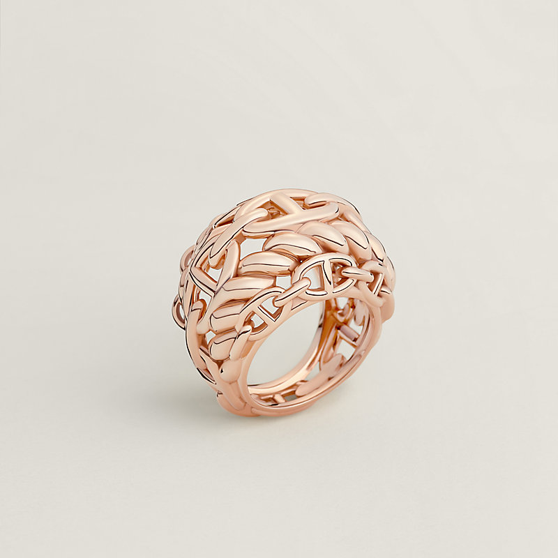 Chaine d'ancre Multichaines ring | Hermès USA
